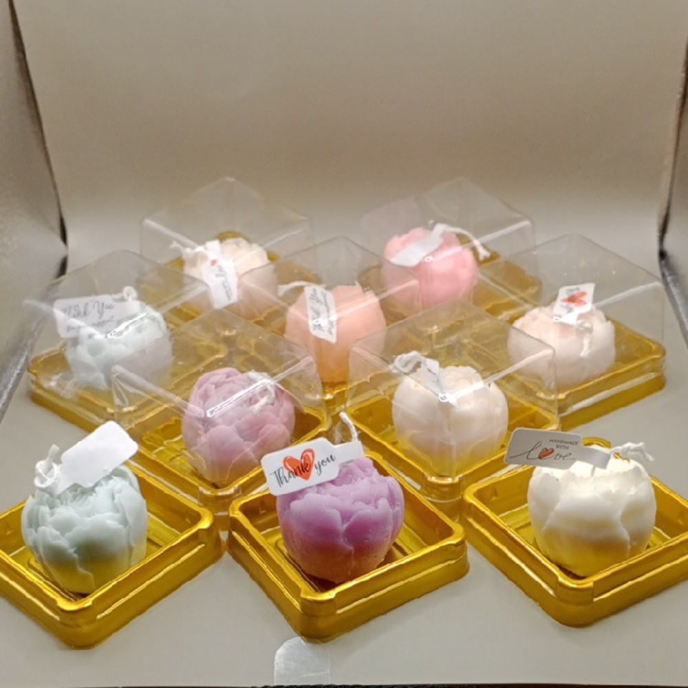 BaRich Candle For Life 💕 Elegant Floral Scented Candle Set